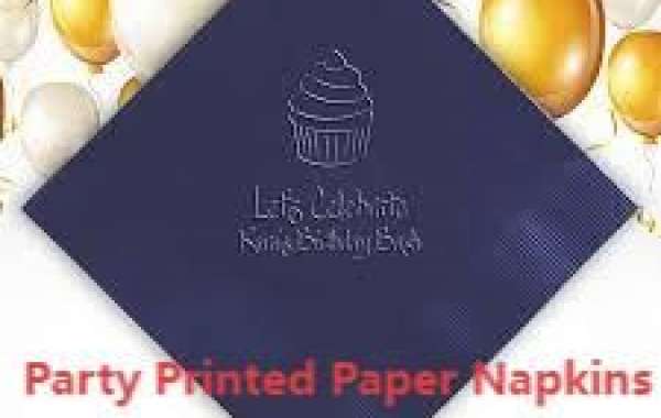 Add Color to Your Events with Party Printed Paper Napkins at Papernapkinfactory